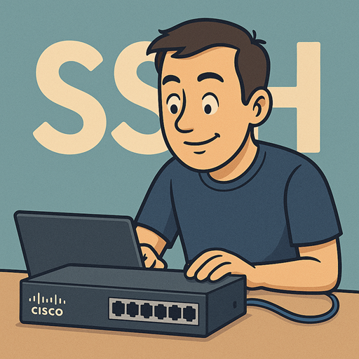 راه اندازی ssh در سوییچ